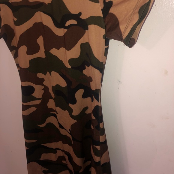 Camo Mini Dress - Picture 3 of 5